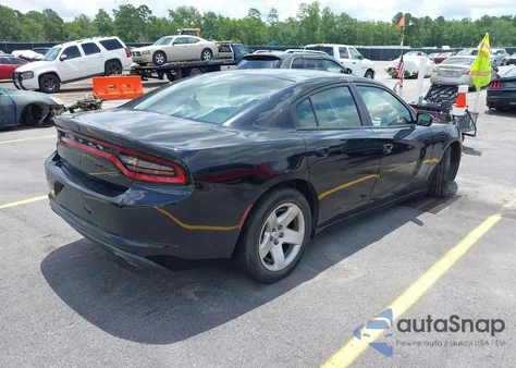 2017 Dodge Charger Police Rwd из США, поврежденный, VIN 2C3CDXATXHH660156